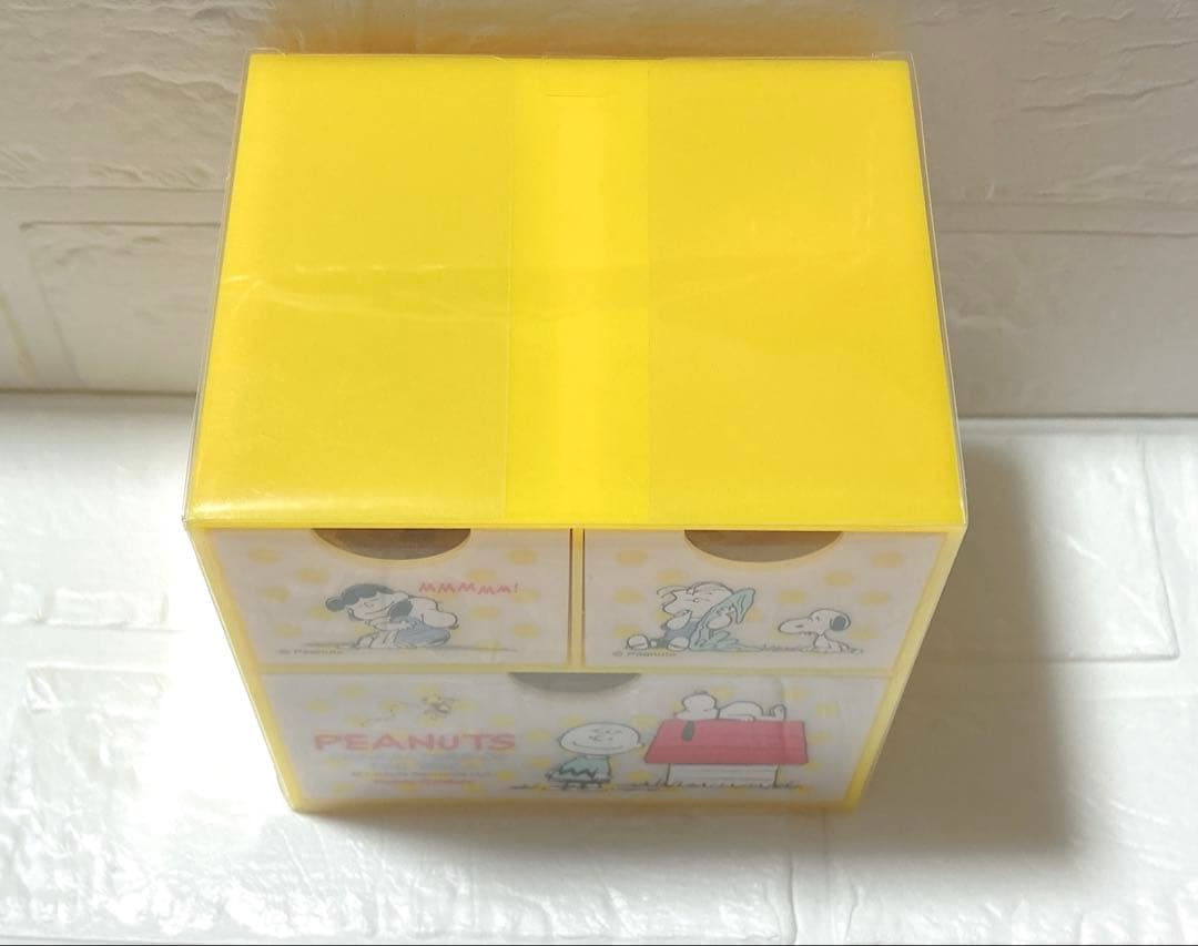 サンリオキャンディーキャビネットPEANUTSスヌーピー引出しチェスト2011年