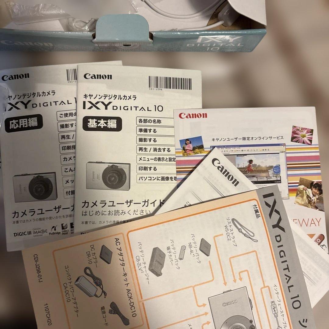 Canon IXY DIGITAL 10 本体　稼働確認済み