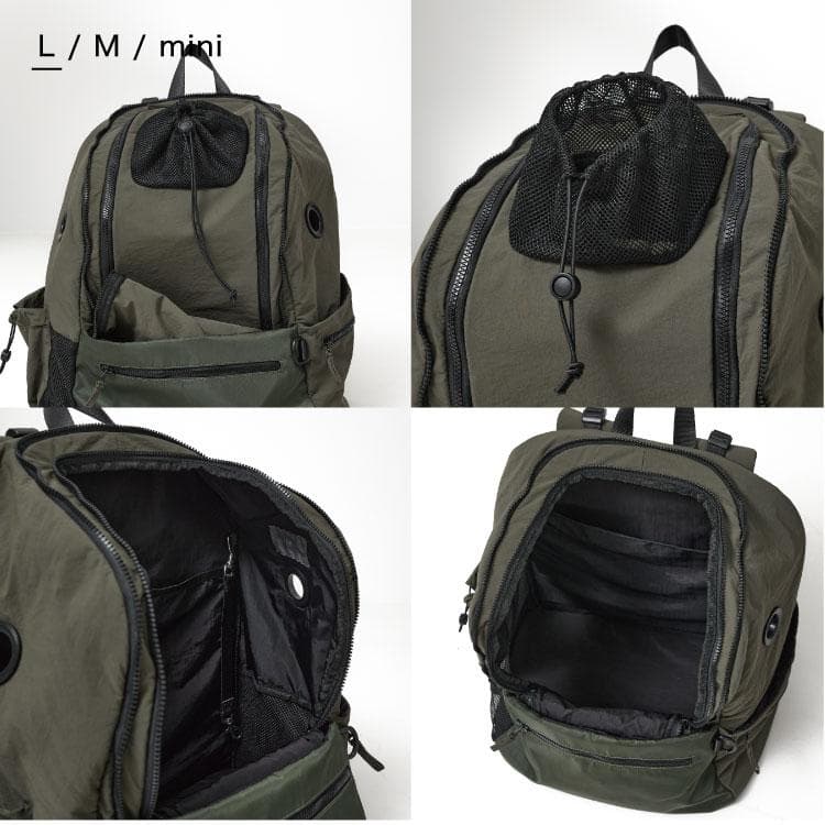 【新品】未使用 MATIE ペットリュック Lサイズ 犬用 リュック ブラック