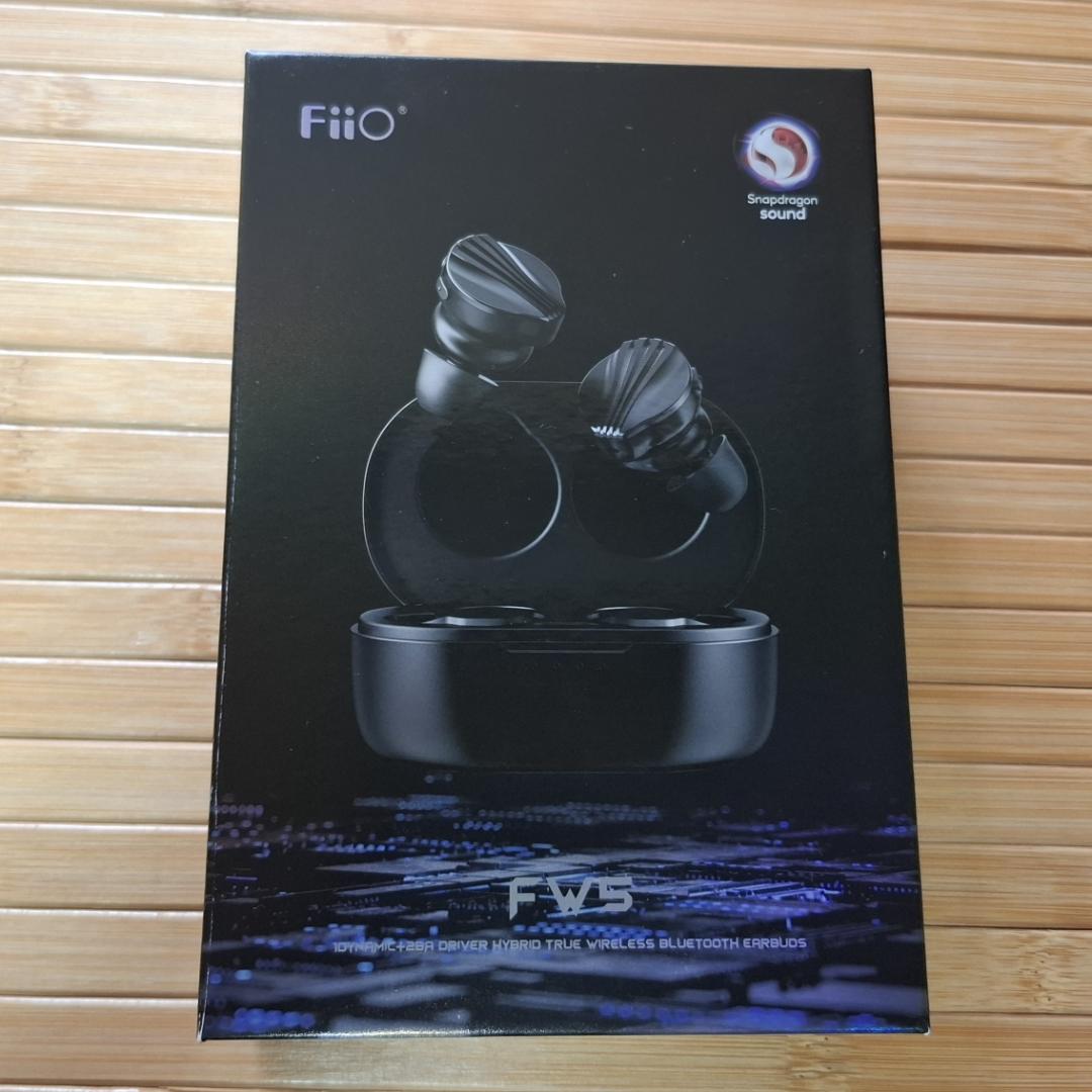 【中古美品】FW5 FIO-FW5-B ワイヤレスイヤホン