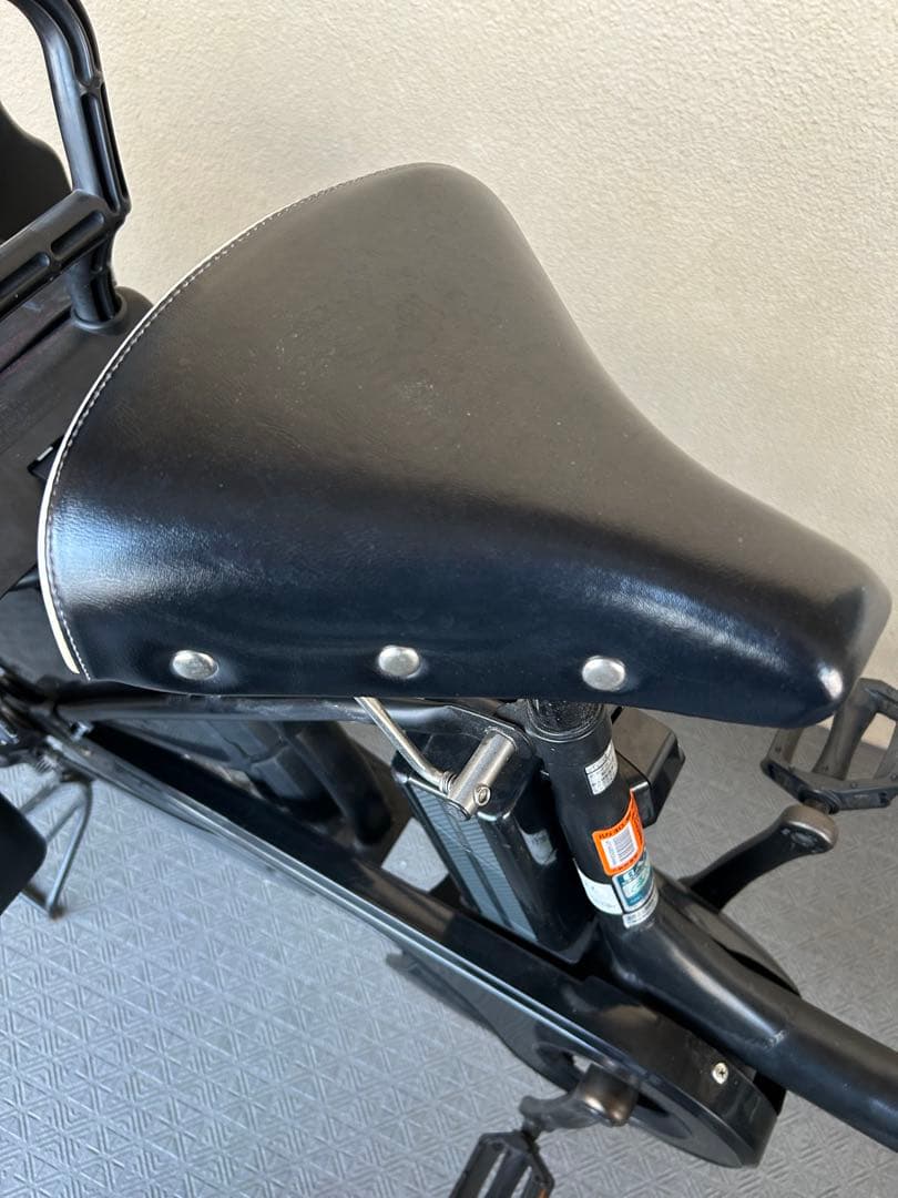 YAMAHA パス バビィ 電動アシスト自転車 チャイルドシート付き ブラック