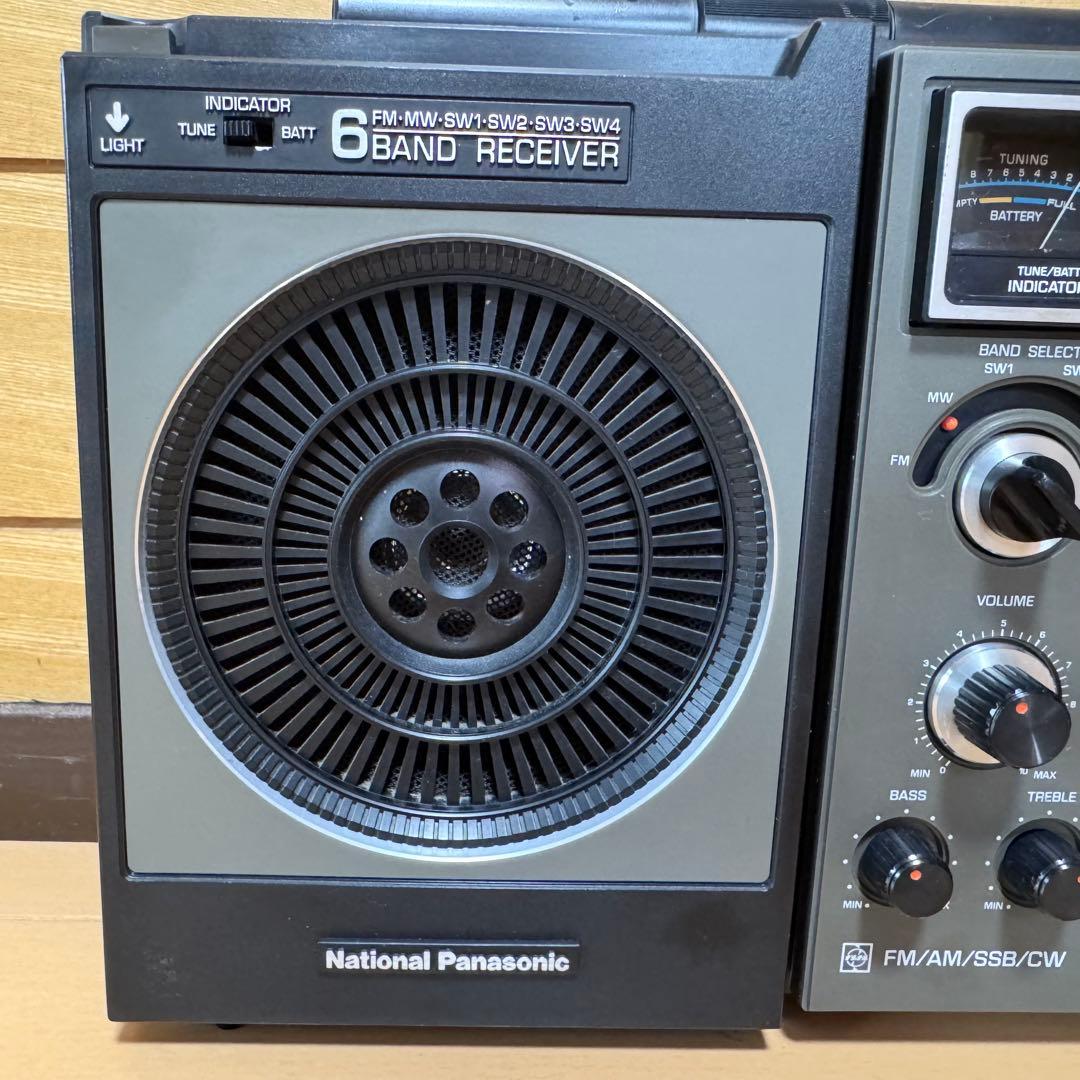 ナショナル6バンドBCLラジオ　クーガ118D　RF-1188【美品 ジャンク】