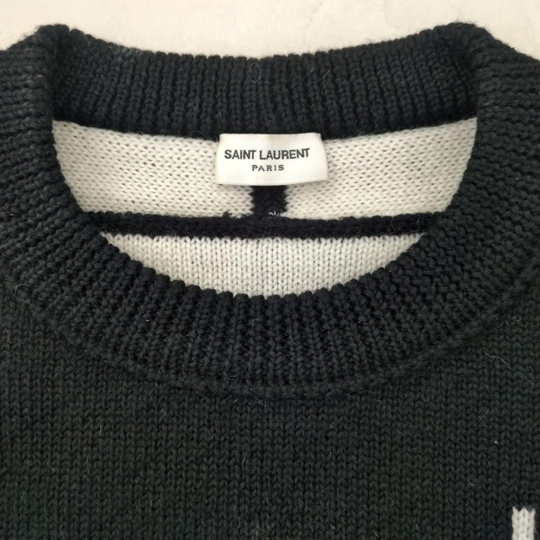 サンローラン　ノルディックセーター