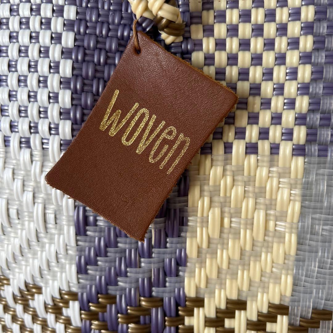 【美品】 WOVEN メルカドバック