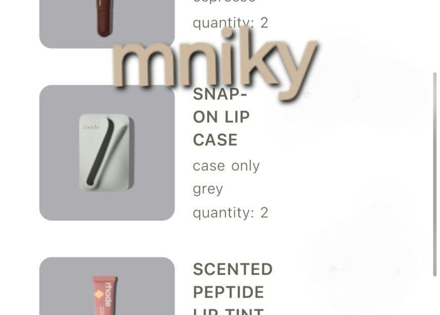 rhode MagSafe スナップオンリップケース＆ jelly bean