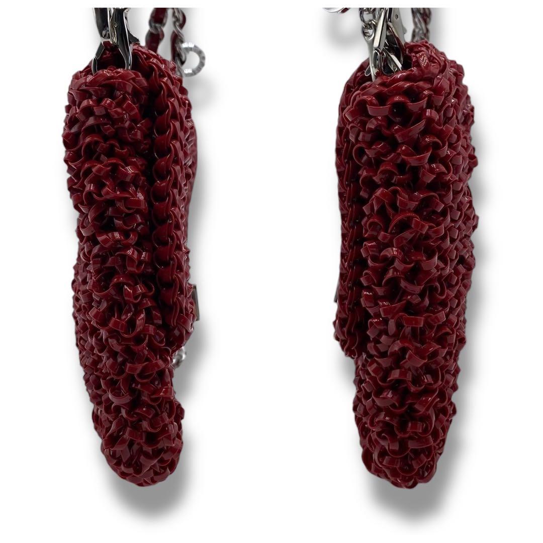 美品 ANTEPRIMA ルッケット 3WAY バッグ ワイヤー ドレス 赤