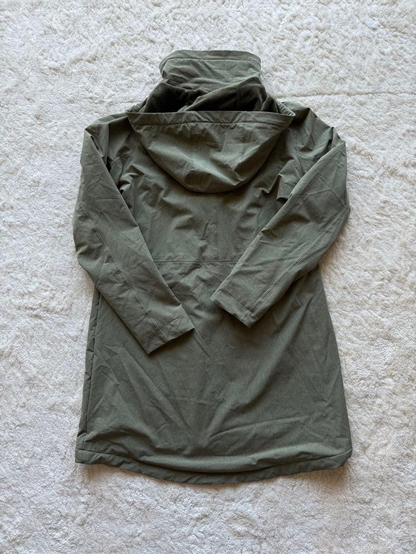 【THE NORTH FACE】日本未発売オリーブグリーンモッズコートL新品