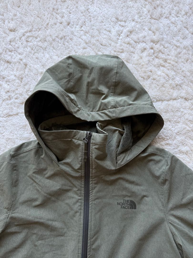 【THE NORTH FACE】日本未発売オリーブグリーンモッズコートL新品