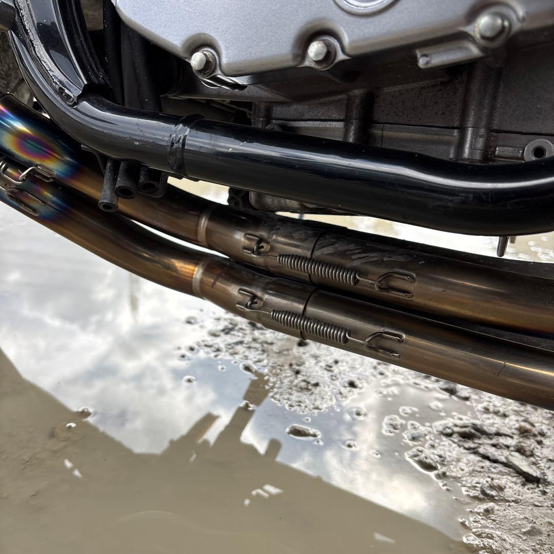 ワイバン　チタンフルエキ　CB400SF NC42