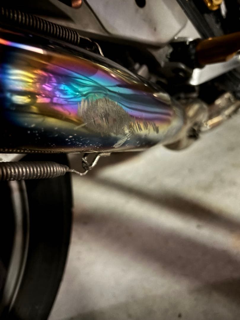 ワイバン　チタンフルエキ　CB400SF NC42