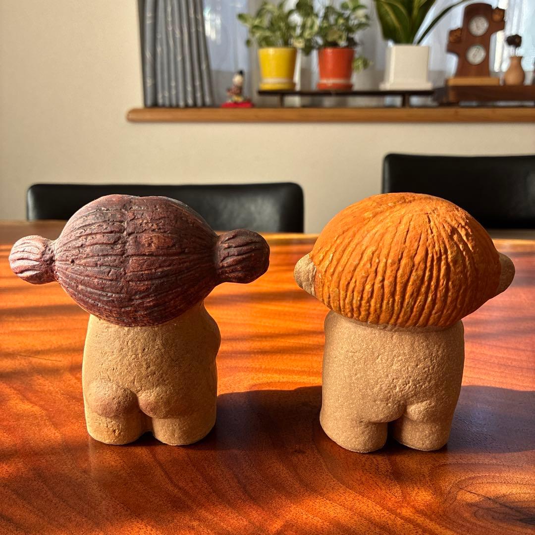 リサラーソン　ヴィンテージ　置物　 Adam&Eva アダムとイヴ オブジェ