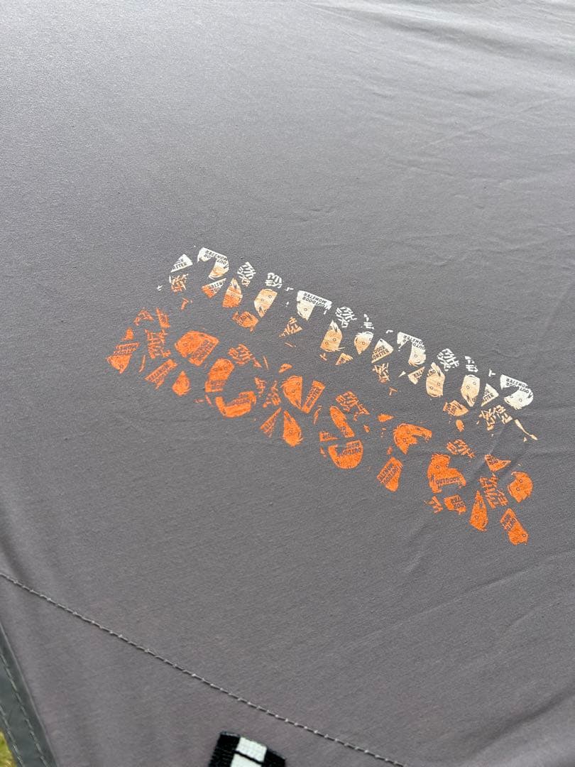 [アウトドアモンスター タープ]グレー