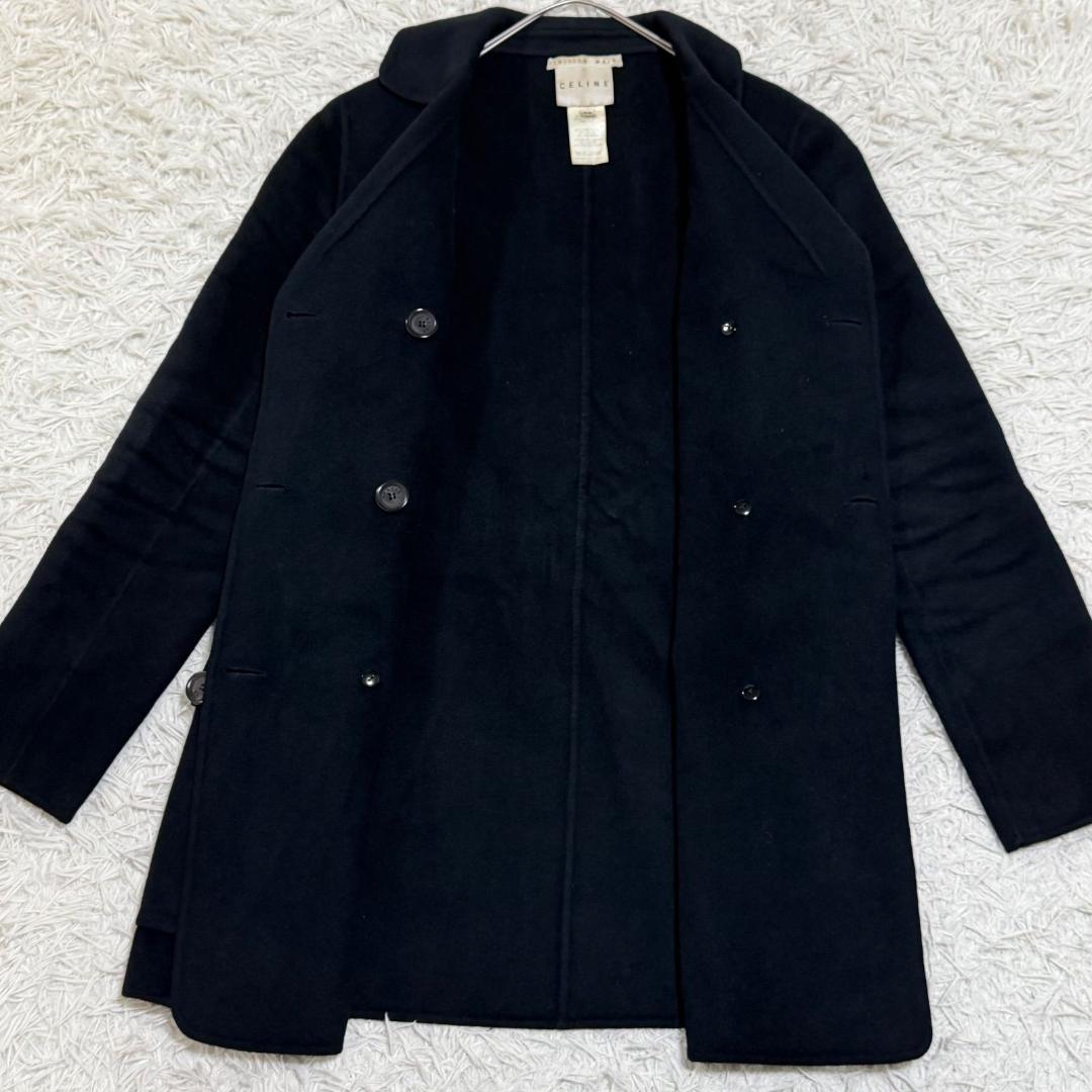 美品✨セリーヌFINITION MAIN ダブルコート メルトン生地 6ボタン