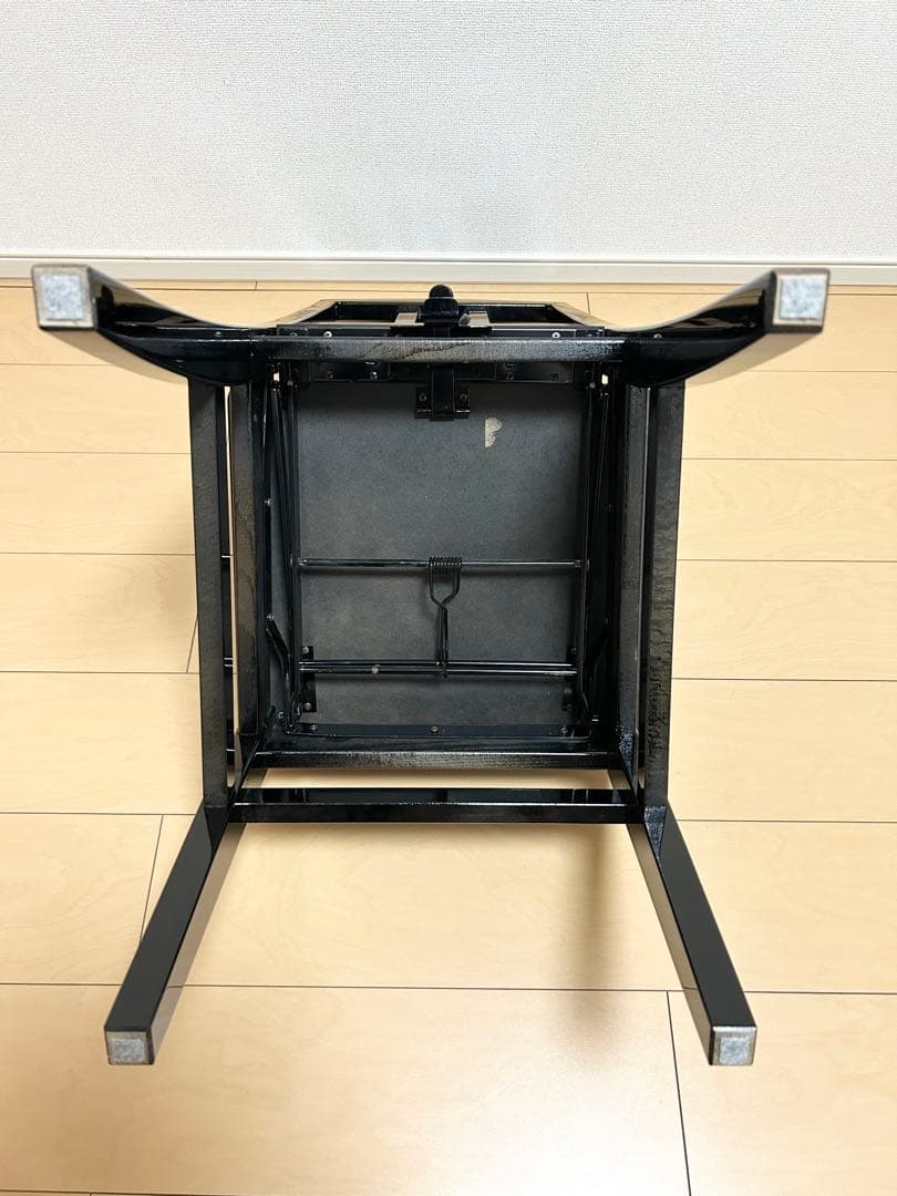 トムソン椅子　ピアノ椅子　黒艶　グランドピアノ　アップライトピアノ