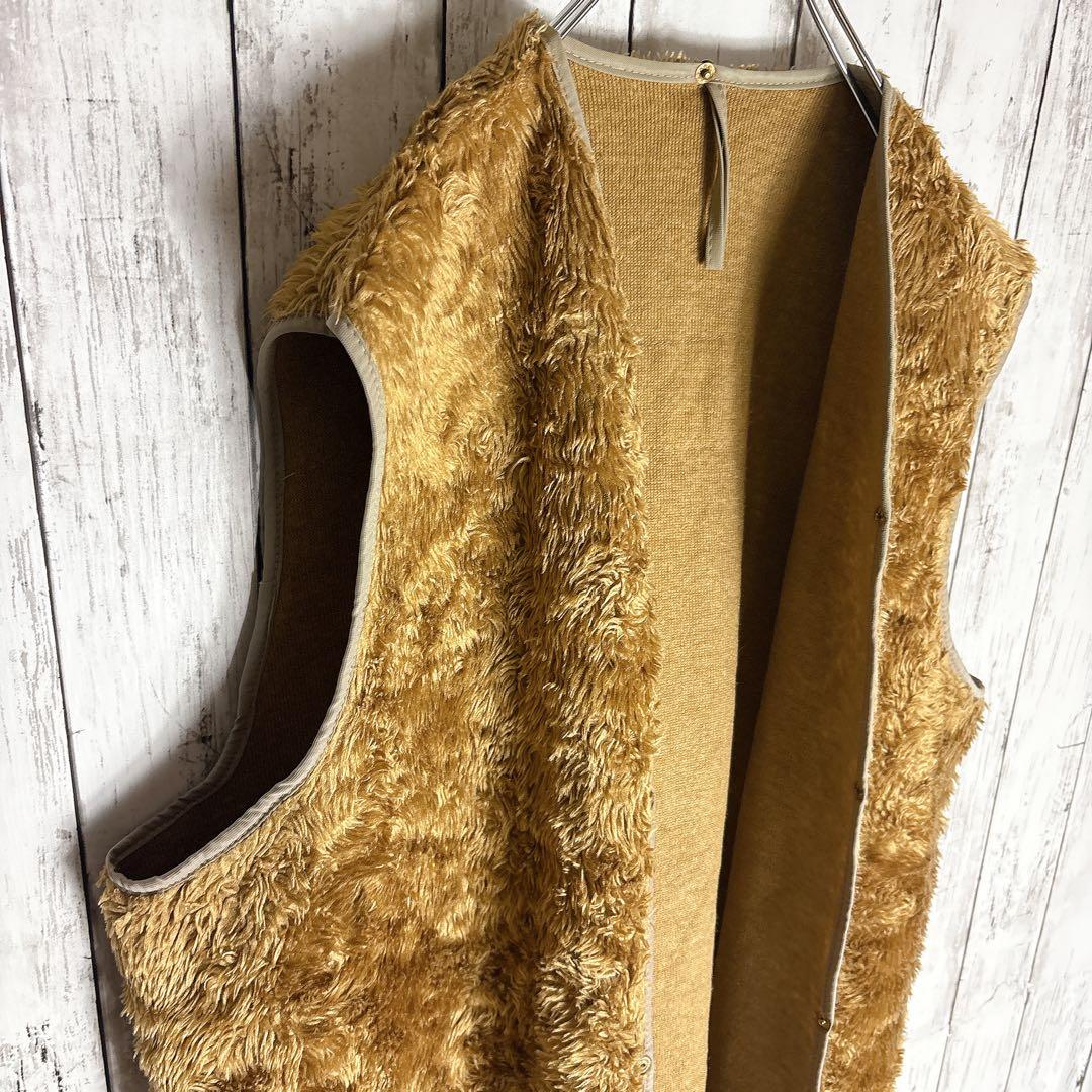 バブアー ライナーベスト イングランド製 ボア インナー レイヤードに