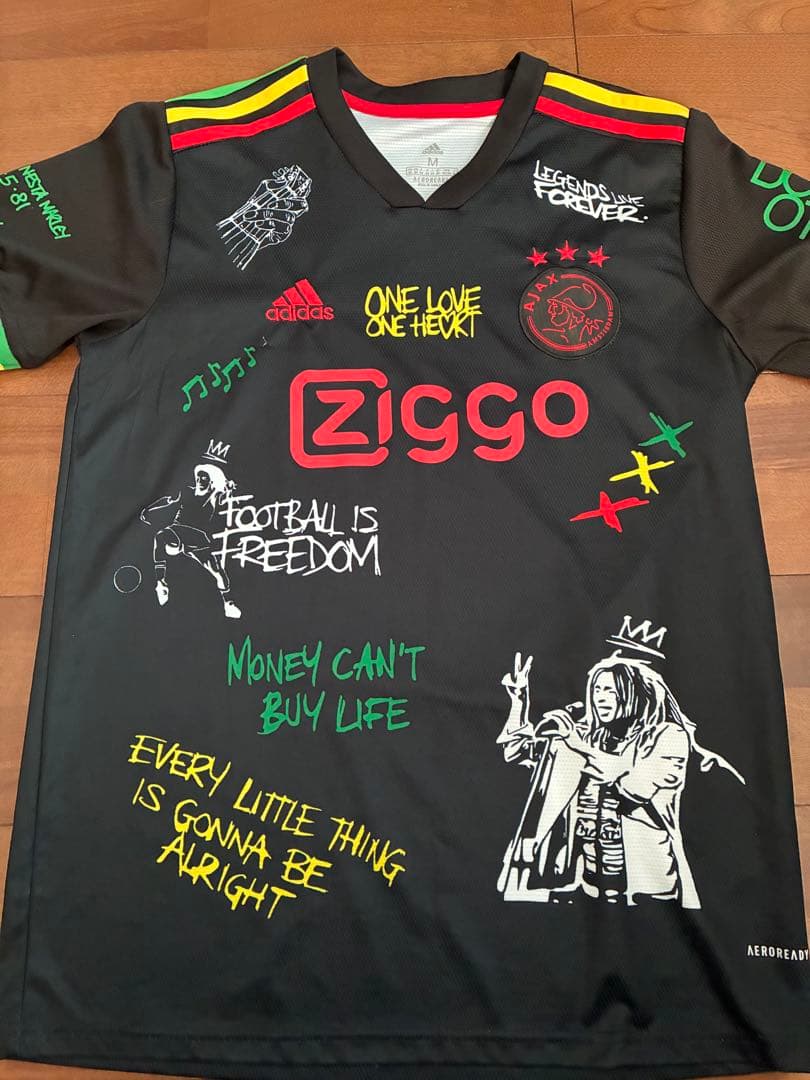 Ajax サッカーウェア Mサイズ adidas ボブ・マーリー