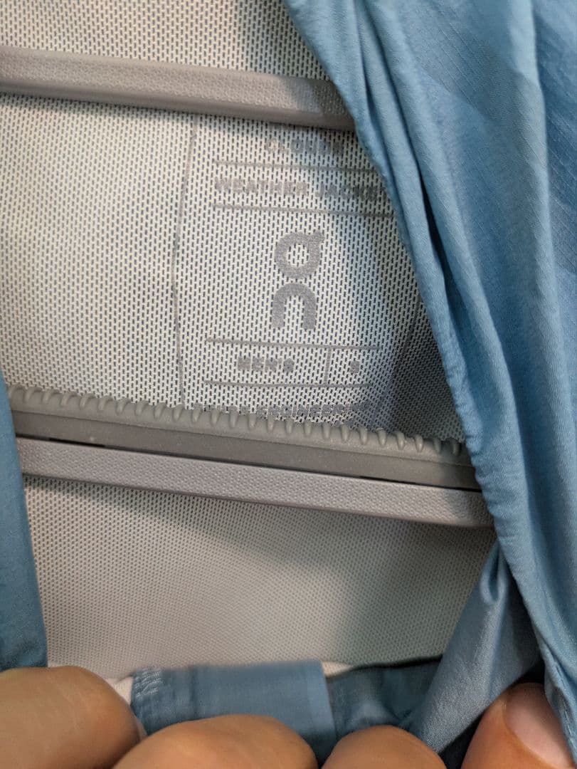 ON オン　ウェザージャケットWeatherJacket　メンズS　 青/白