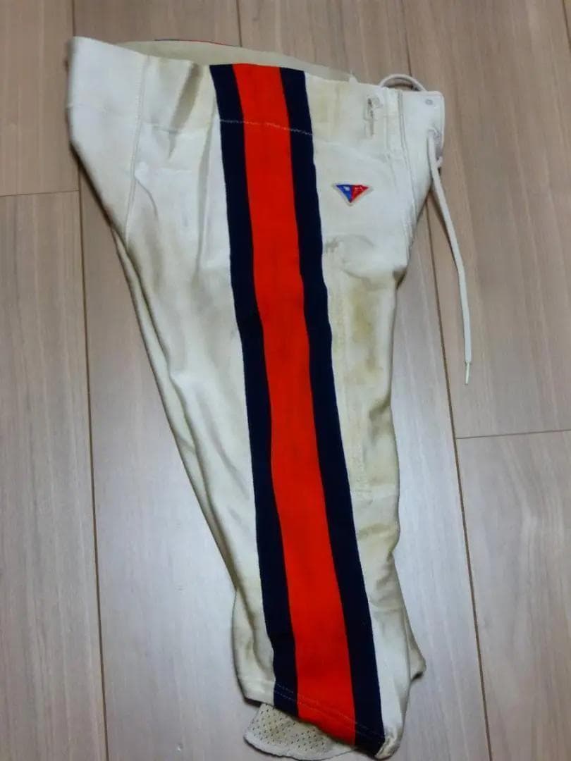 激レア！ 法政大学アメリカンフットボール部 旧ユニフォーム上下セット ベルト付き