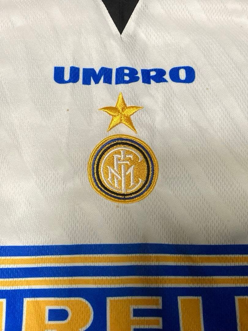 UMBRO インテル レプリカシャツ 1997-98アウェイ レコバ L 当時物