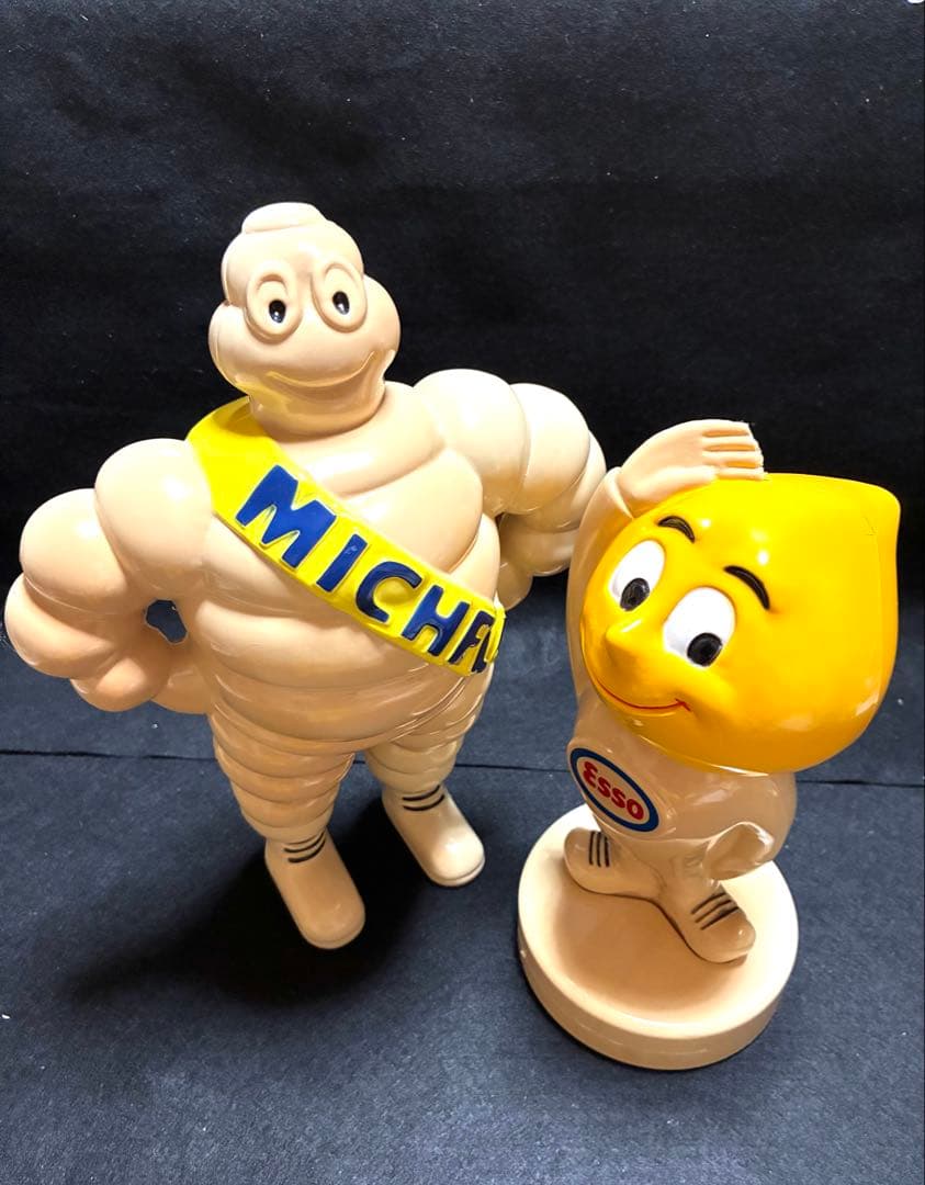 ミシュラン　ビバンダム　エッソボーイ　フィギュア　ビンテージ　ガレージ