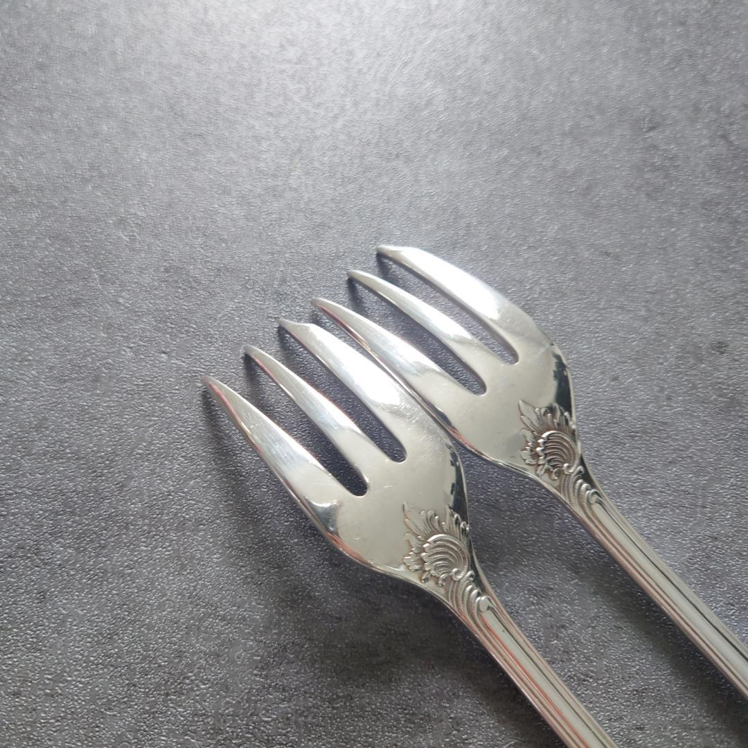 美品 クリストフル マルリー ケーキフォーク 2点