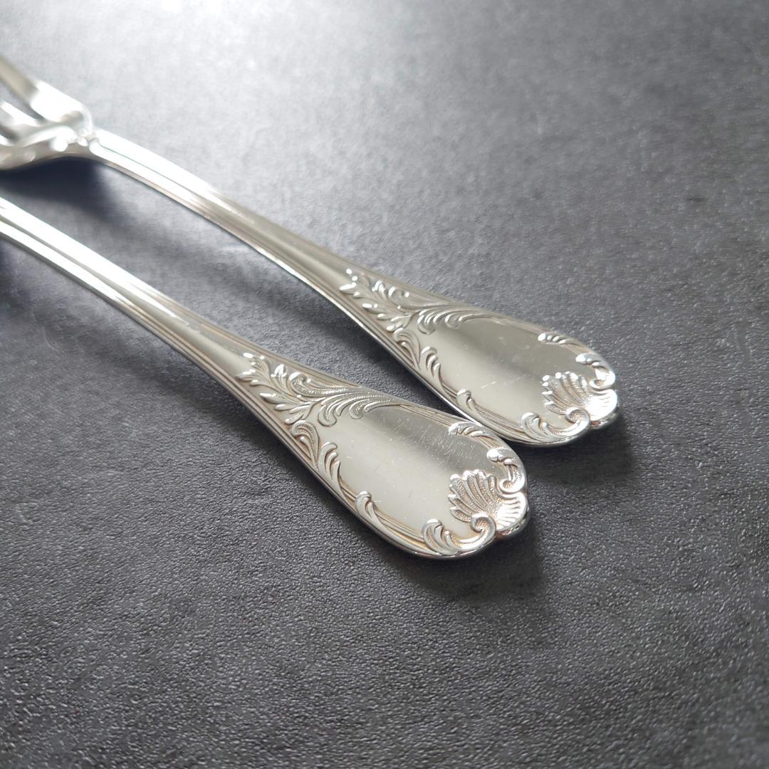 美品 クリストフル マルリー ケーキフォーク 2点