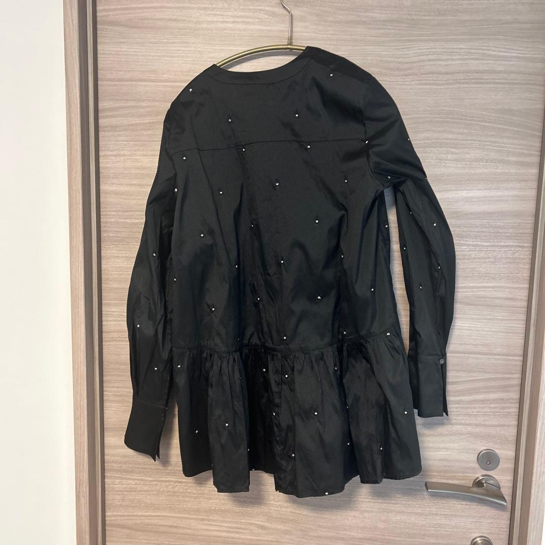 ヌキテパ Poly Dupion Zari Embroidery Blouse