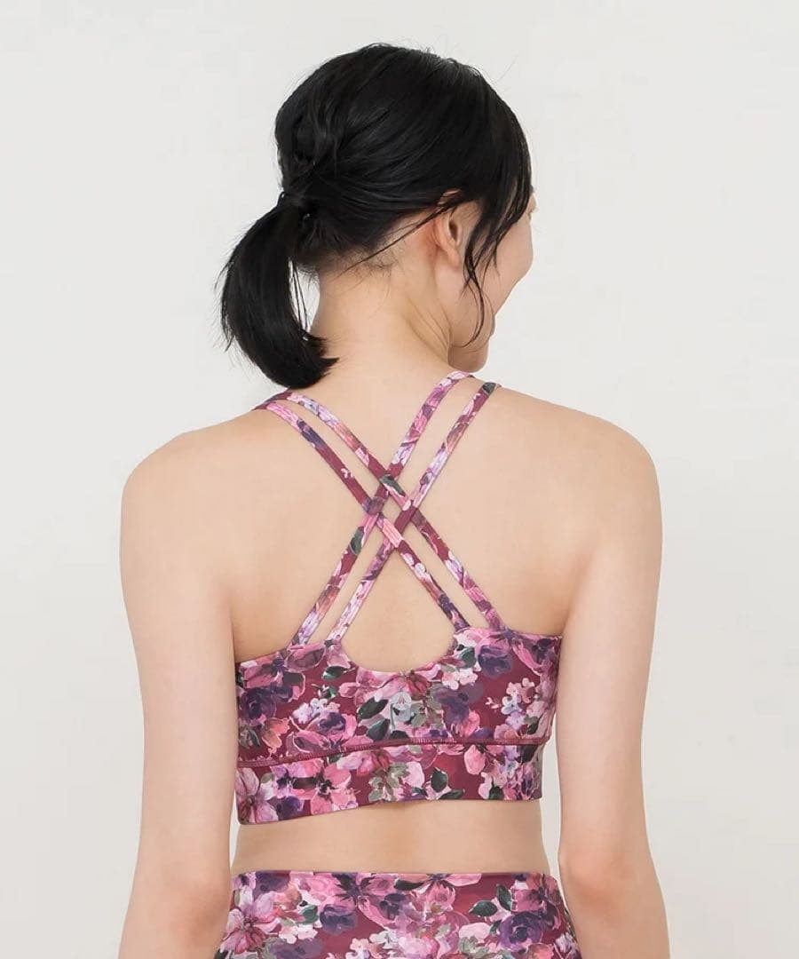 SUKALA フルオブフラワー セパレートタンク クロスブラトップ レギンス S