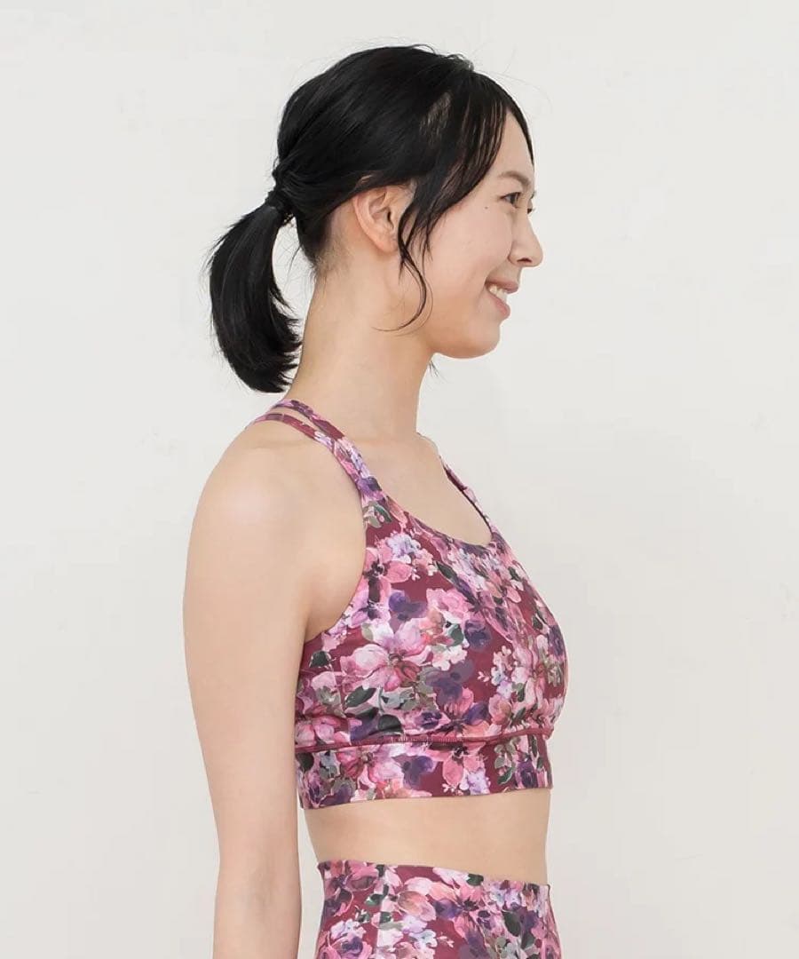 SUKALA フルオブフラワー セパレートタンク クロスブラトップ レギンス S