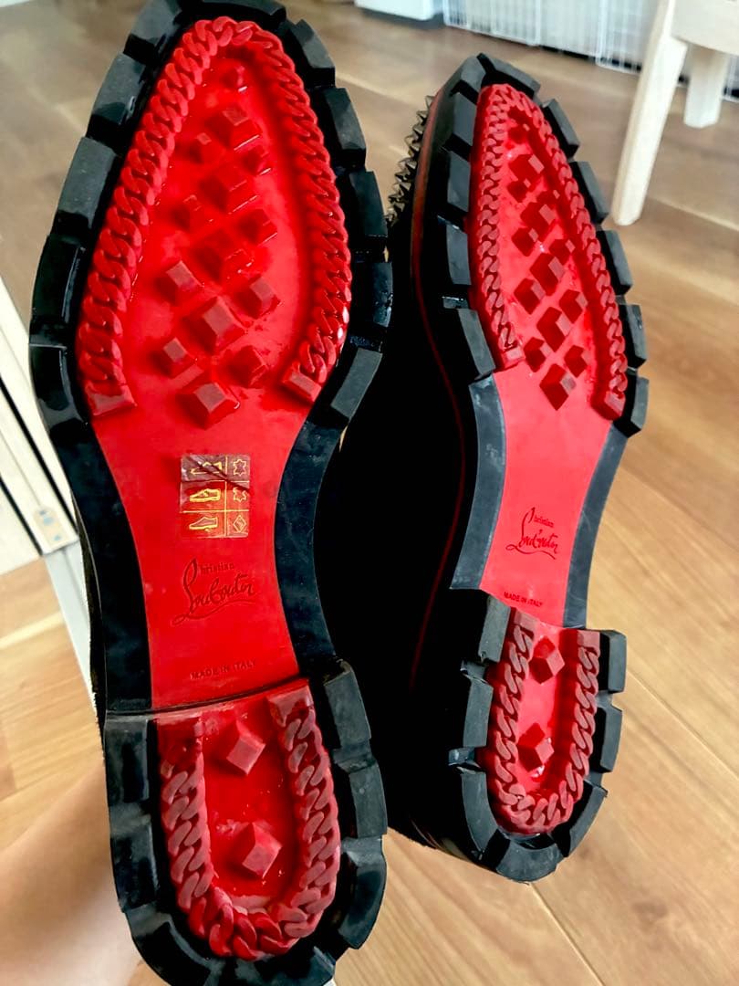 数回着用のみ　美品　Christian Louboutin チェルシーブーツ