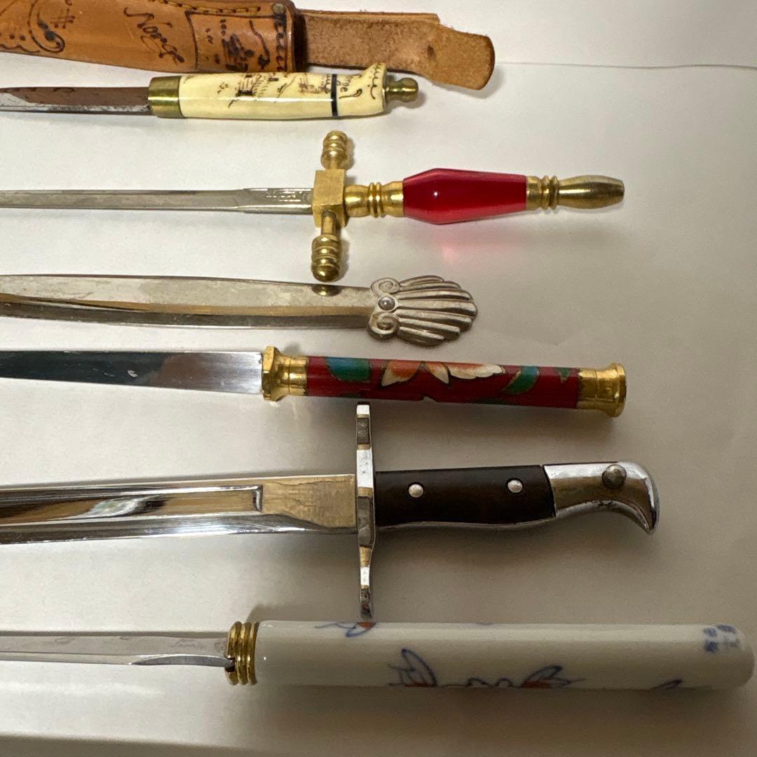 ペーパーナイフ6本