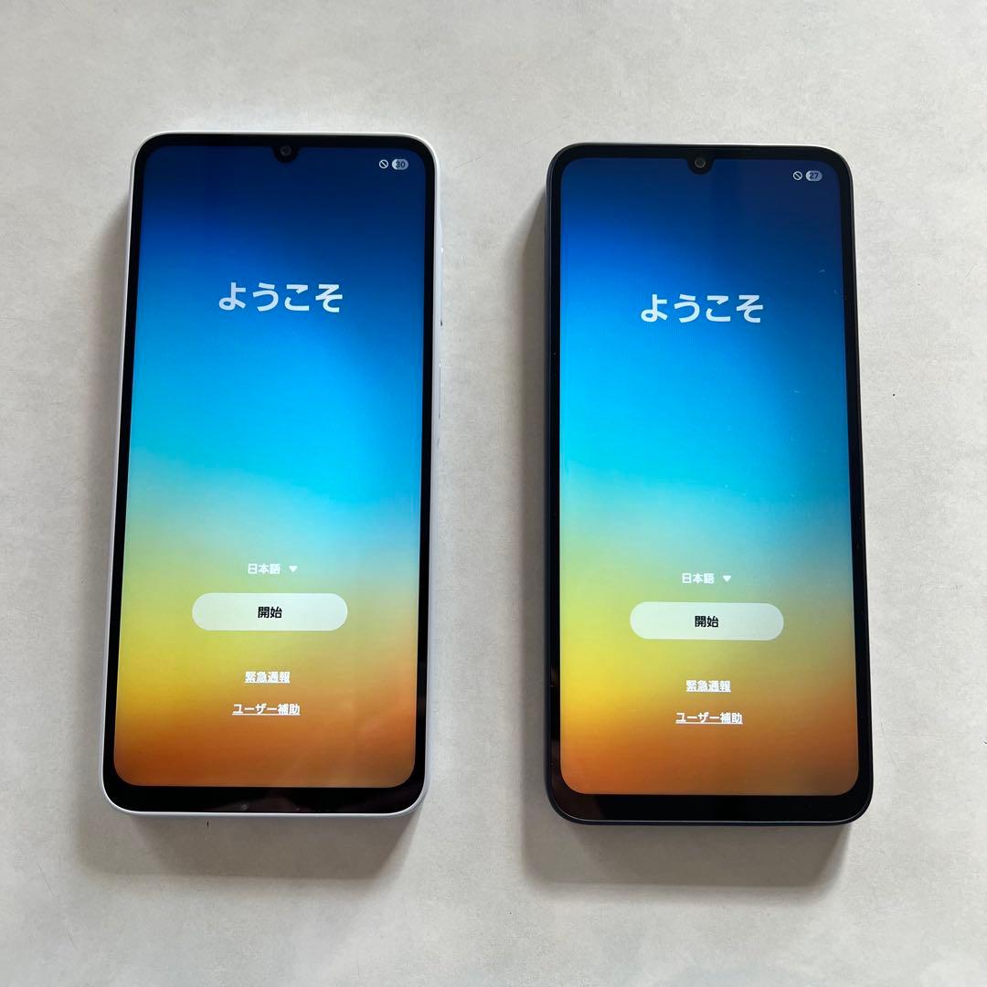 み*ん様 GALAXY A25 5G 64GB 2台セット　ライトブルー/ブラッ