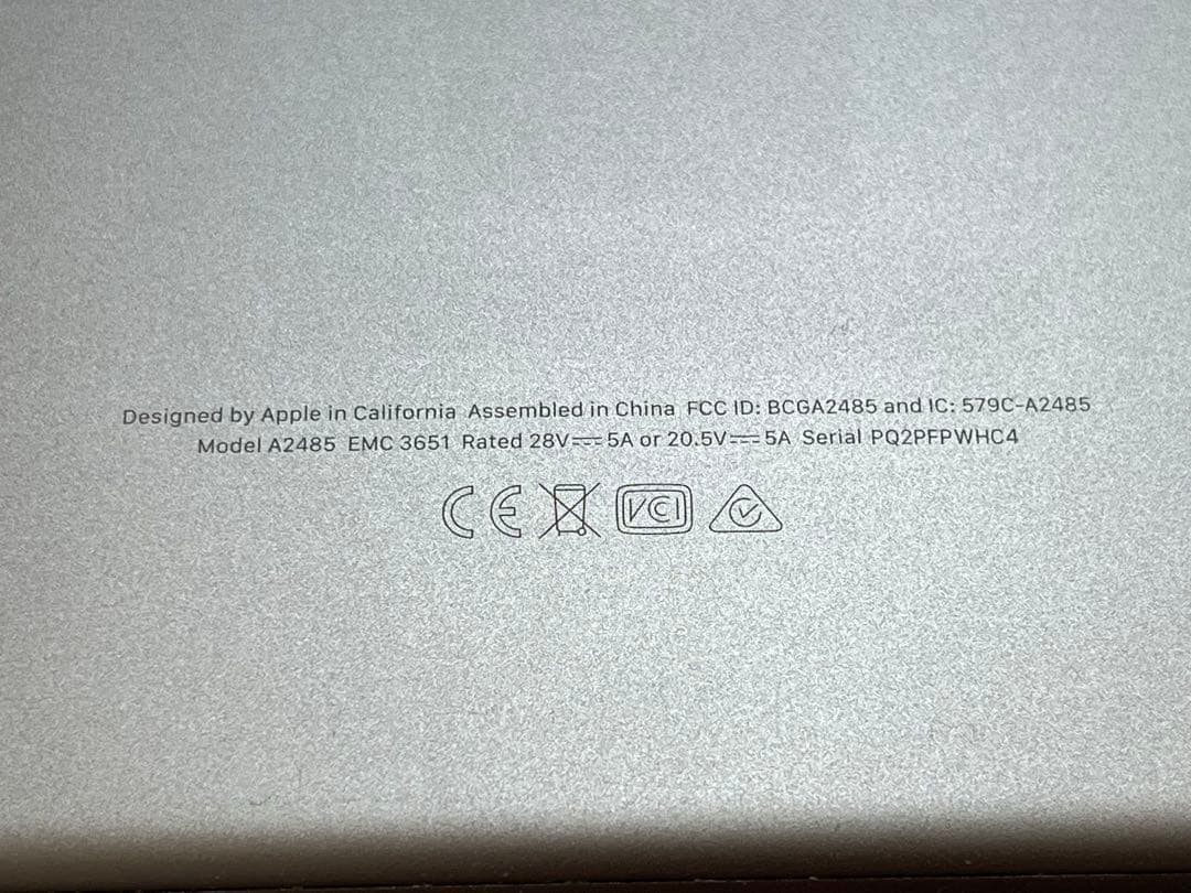 MacBook Pro M1 Max 16インチ 2021 1TB/32G