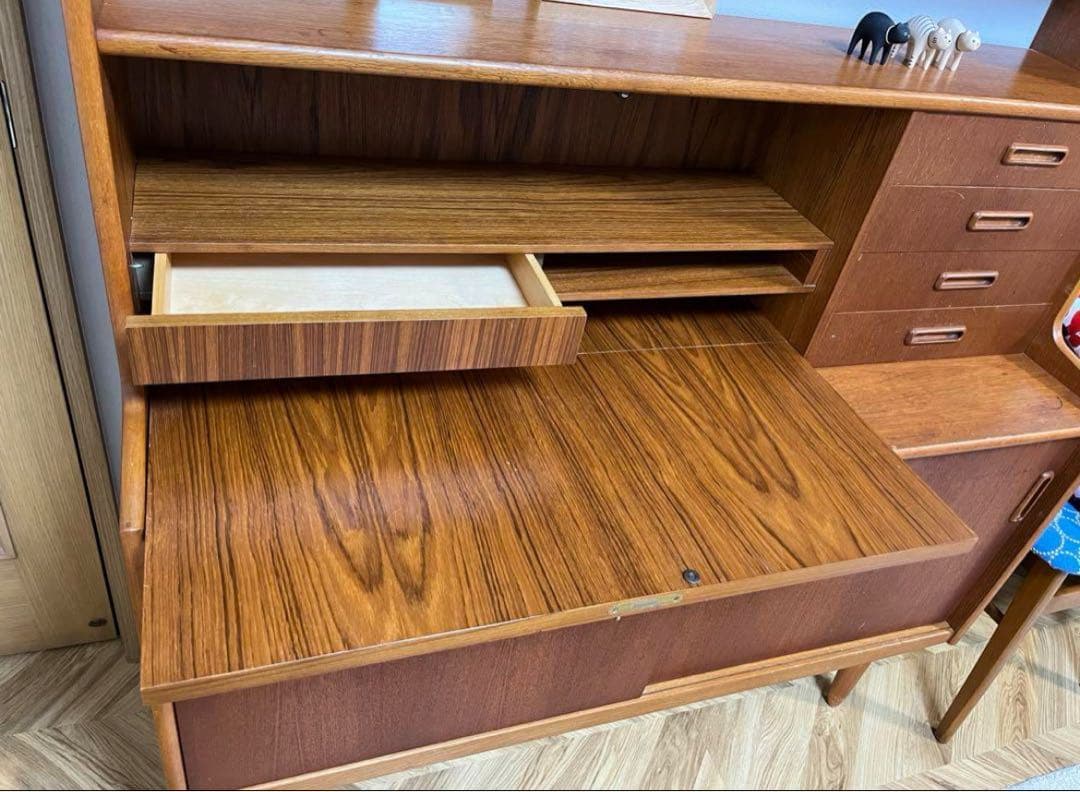 ビンテージ家具❗️ブックビューロー　Mid-Century MODERN