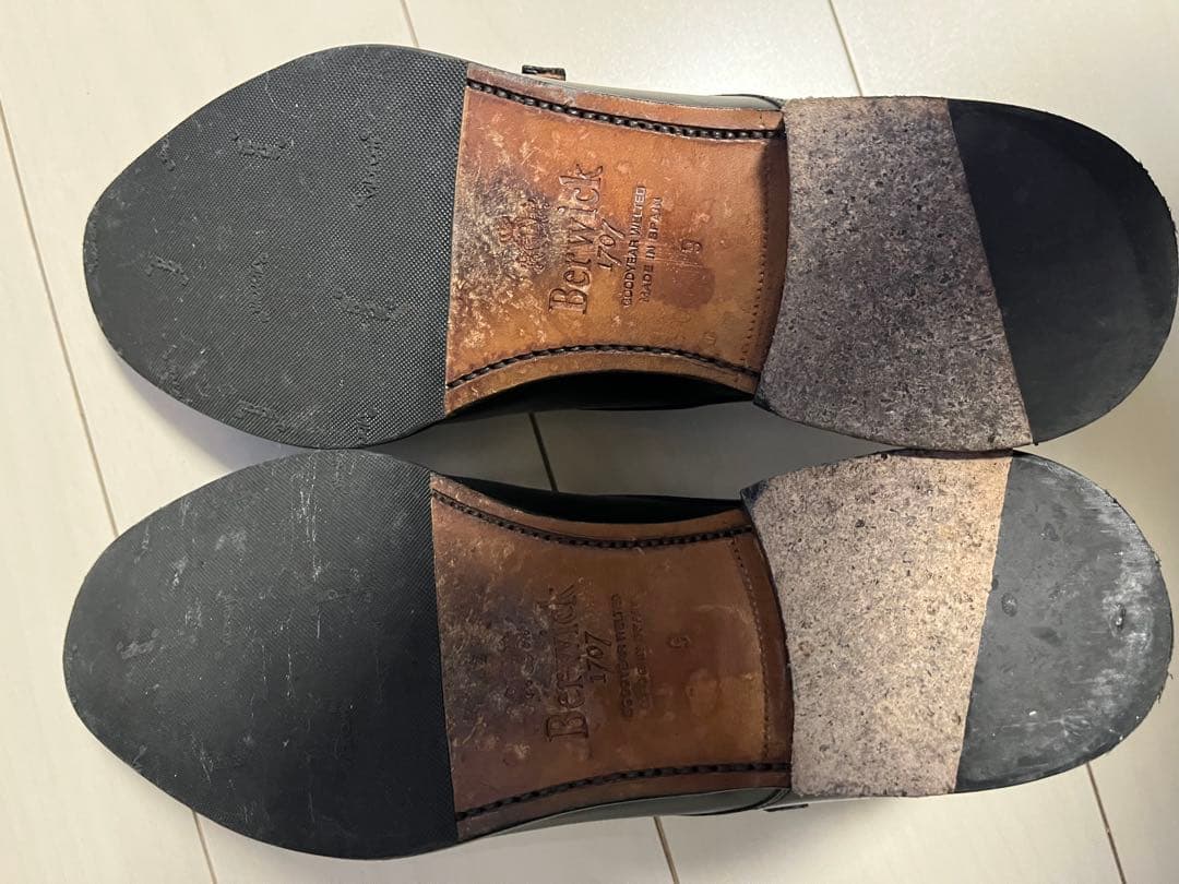 バーウィックダブルモンクストラップシューズ