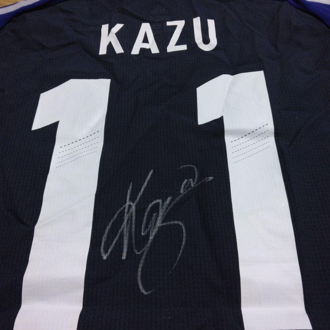 三浦知良　フットサル日本代表ユニフォーム