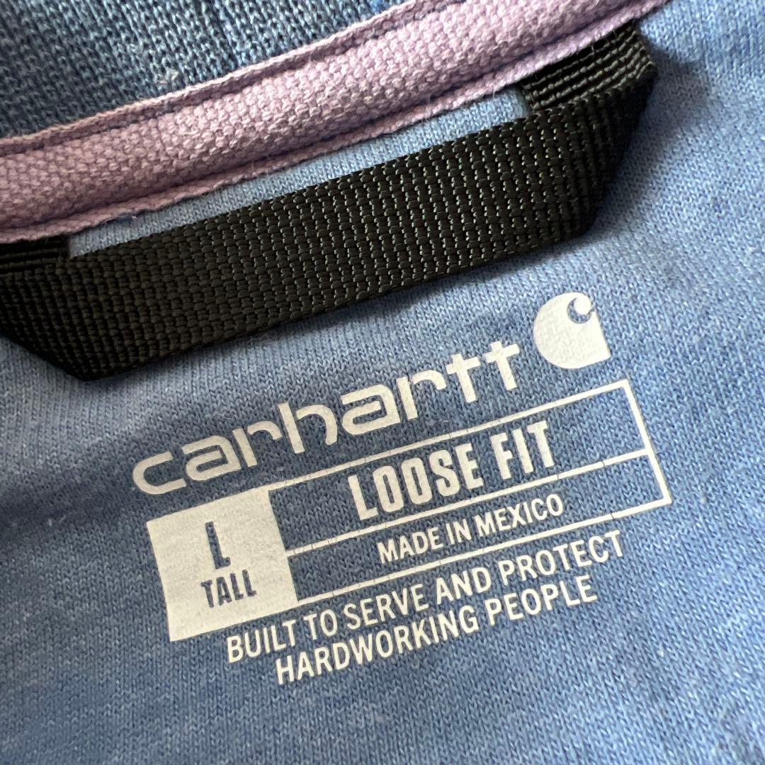 T*a様 一点物 Boro　鬼フェード　ボロ スウェット　褪色　青　ヘビーウェイ