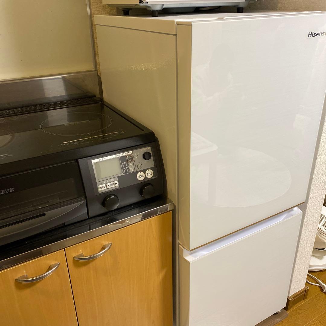 たのメル便8,600円込み⭐︎Hisense 冷蔵庫 HR-G13C-W 135L