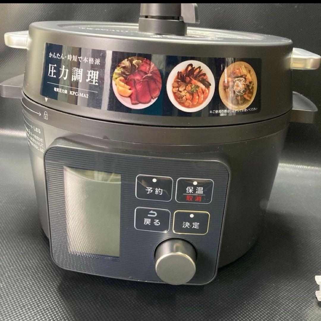アイリスオーヤマ 圧力調理 KPC-MA2 展示品 実用なし 美品