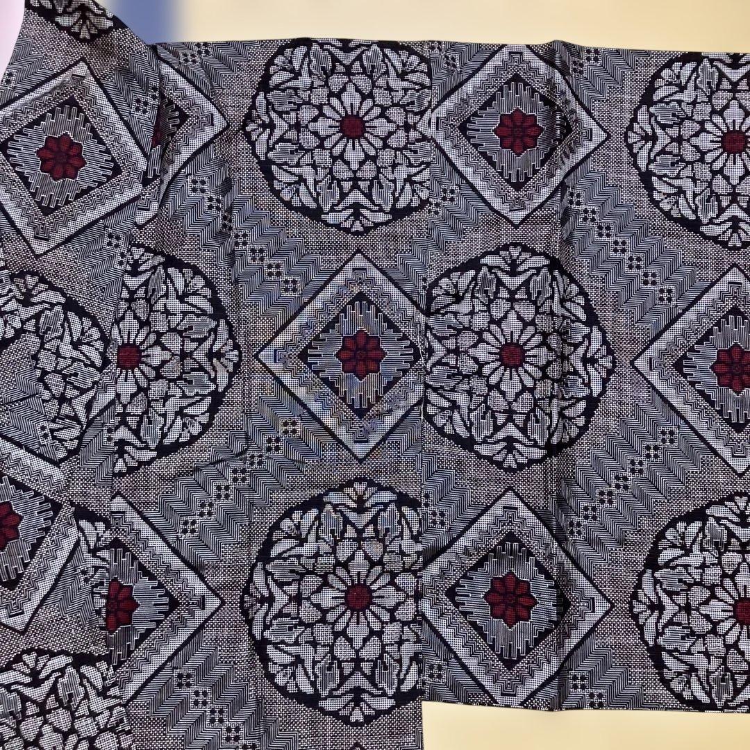 【最終値引】本場大島紬　龍郷大島　紬　正絹　泥染め　ヴィンテージ