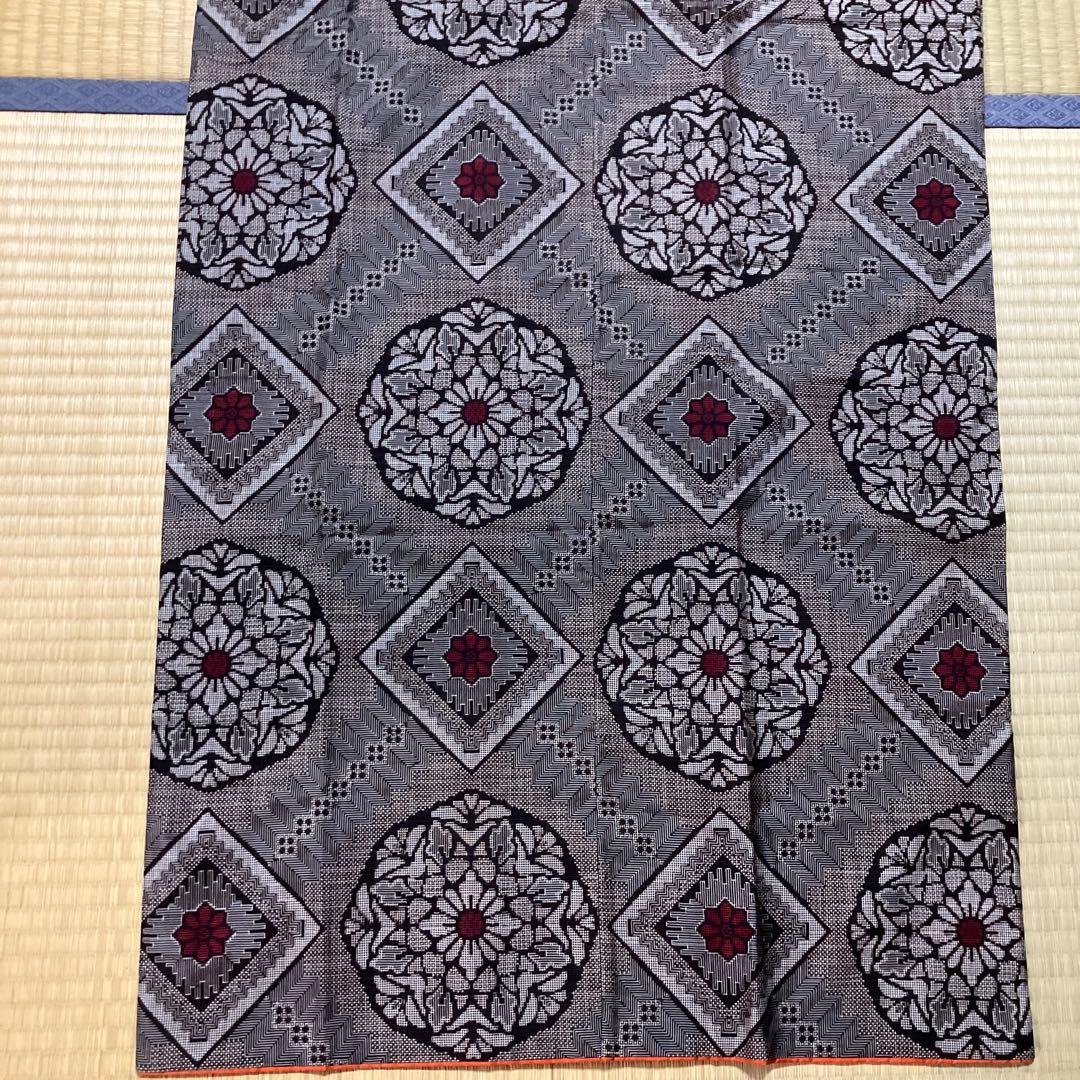 【最終値引】本場大島紬　龍郷大島　紬　正絹　泥染め　ヴィンテージ