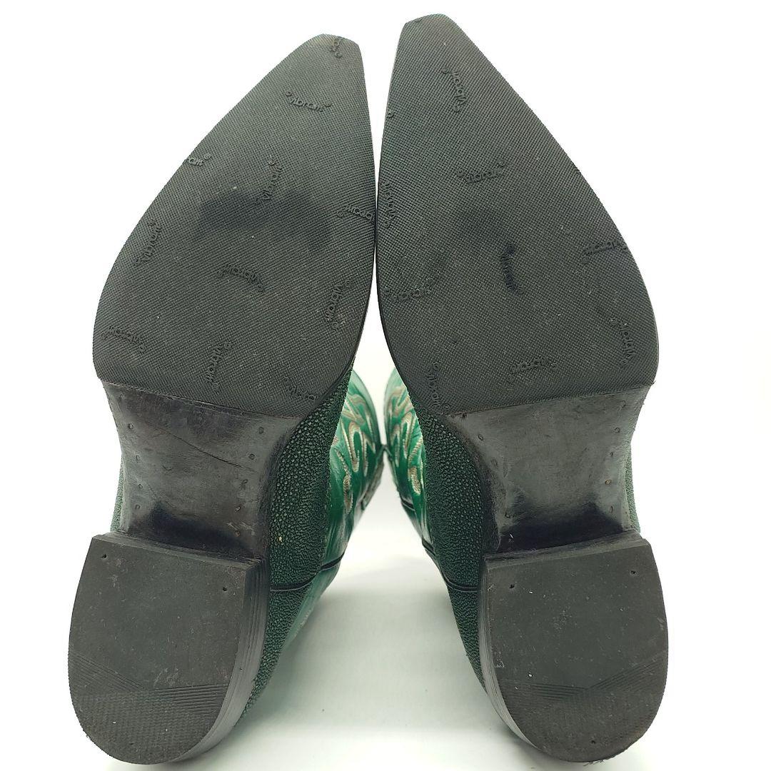 【貴重】Vintage ビンテージ スティングレイ エイ革 ウエスタンブーツ