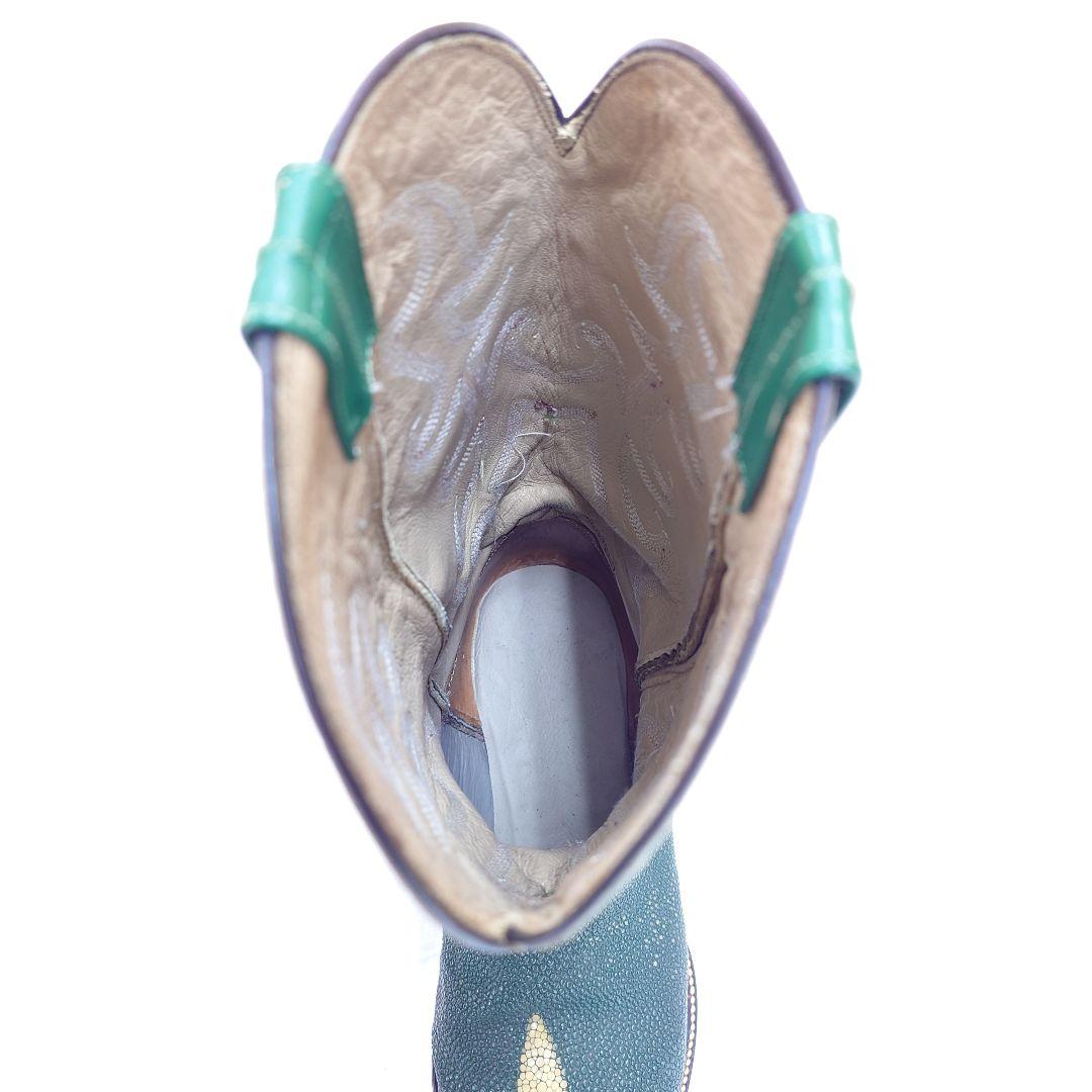 【貴重】Vintage ビンテージ スティングレイ エイ革 ウエスタンブーツ