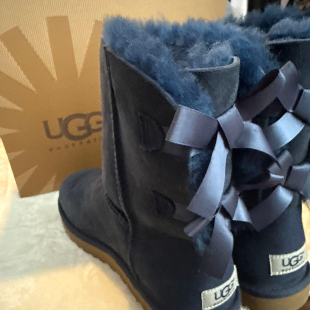 UGG “W BAILEY BOW” ムートンブーツ 25cm レディース