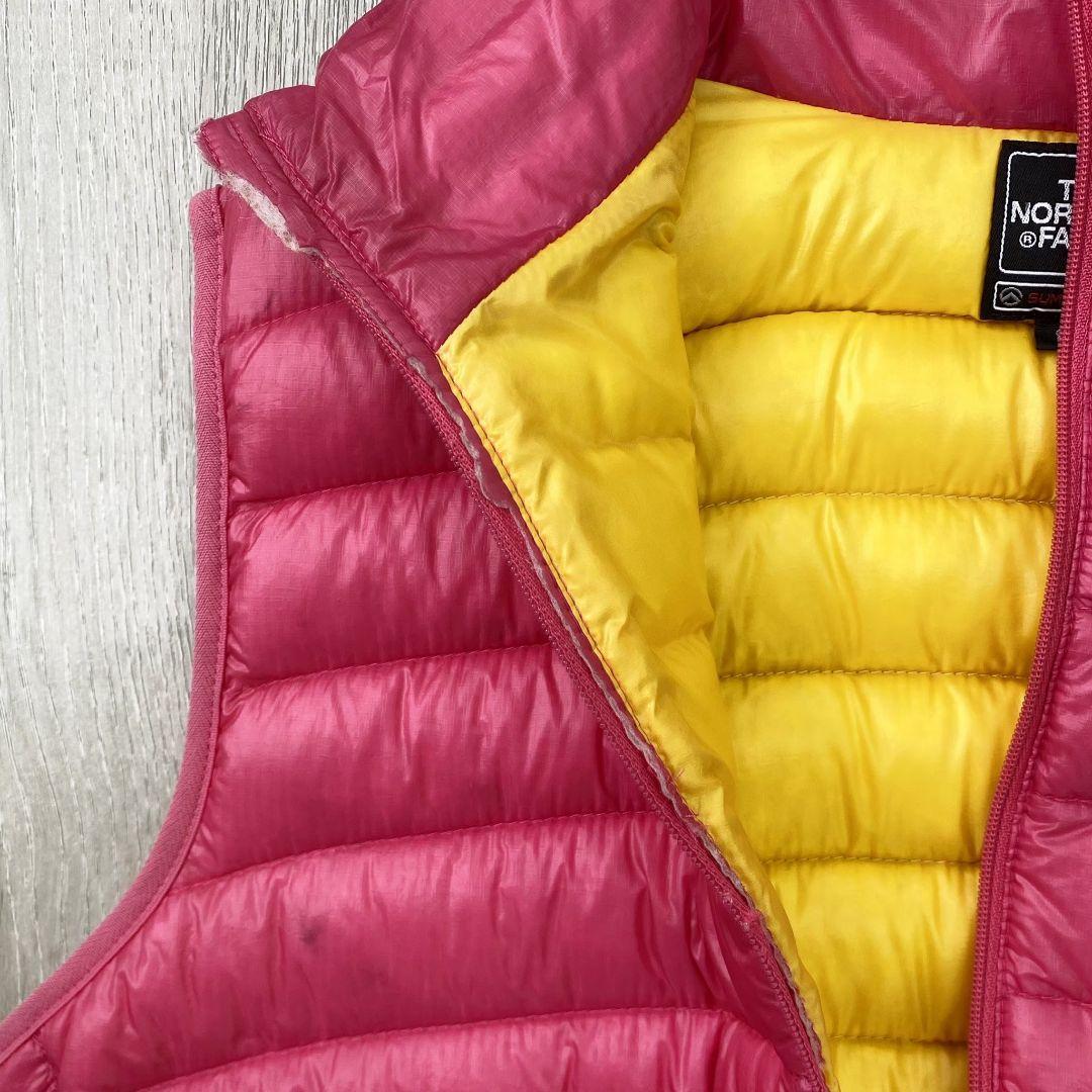 ノースフェイス SUMMIT 700FIL タウンベスト ピンク レディースM