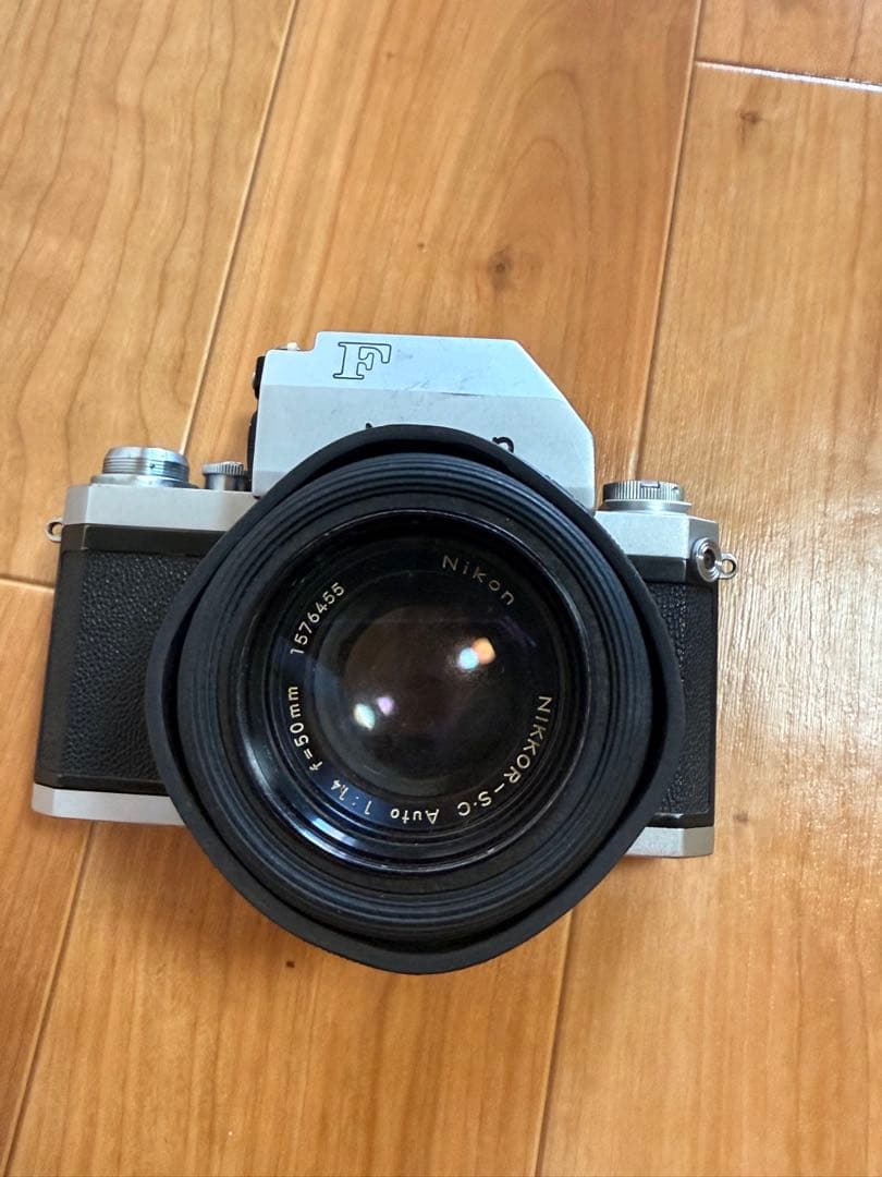 Nikon F 一眼レフカメラ Nikkor-S.C 50mmレンズ付き