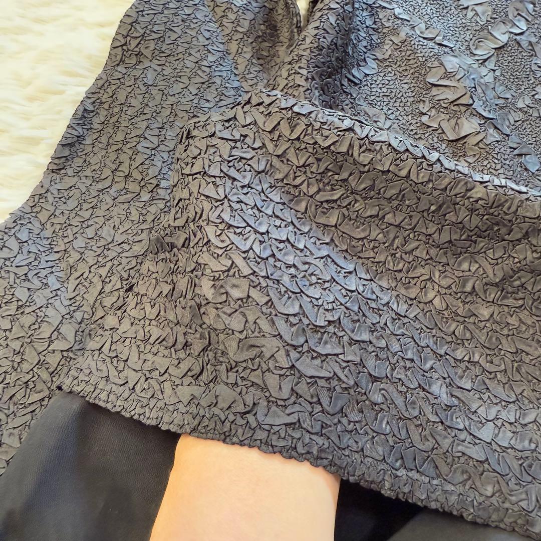 NOKO-OHNO ノコオーノ お花モチーフ アシンメトリーワンピース