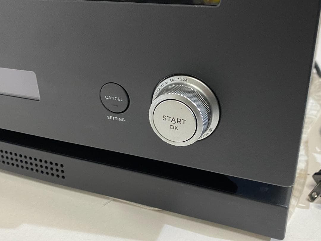 BALMUDA　バルミューダ　オーブンレンジK04A-BK 2018年製