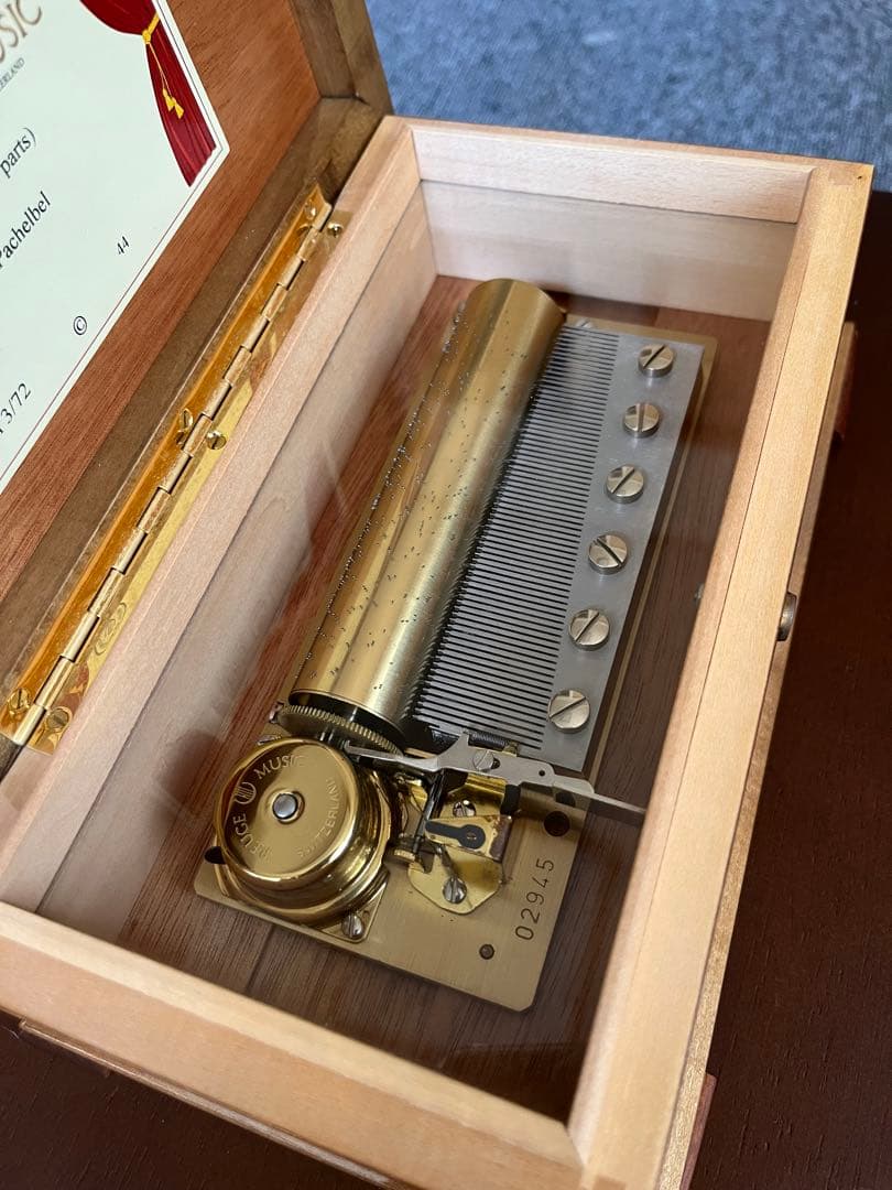 REUGE MUSIC リュージュ72弁オルゴール カノン3パート