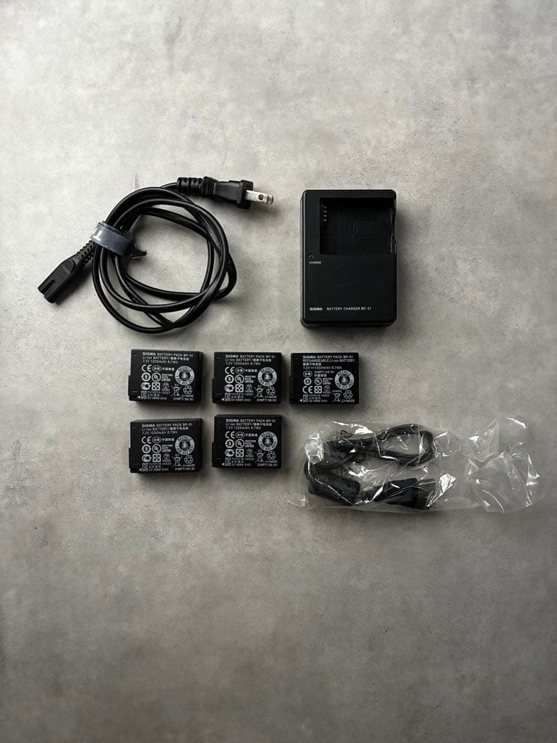 SIGMA dp2 Quattro 元箱付 純正バッテリー5個 動作良好